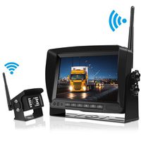 RV Backup Camera - Digital Wireless Backup Camera-7'' HD Backup Camera System, IP69 Waterproof Rear View Backup Camera for Truck/Van/Camping Car/SUV Rear View Camera Kit Reverse Cam Parking Lines