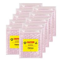 Anti Static Bubble Bags, Resealable Static Shielding Bag, Reusable for Sensitive Electronic Components (XX-Small Qty 10, Pink)