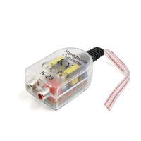 uxcell High to Low Output to RCA Line Control Car Audio Amplifier Impedance Converter Replacement