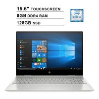 2019 HP Envy x360 15.6 Inch FHD Touchscreen Laptop (Intel Quad Core i5-8265U up to 3.9 GHz, 8GB RAM, 128GB SSD, Intel UHD Graphics 620, Bluetooth, WiFi, HDMI, Windows 10)