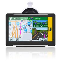 Car truck GPS Navigator 7 inch Portable GPS PND Navigation System Device Vehicle GPS with US Canada Mexico map Free upgrading HD touch screen FM 256MB memory 8GB Flash