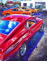 Racing Cars 240-93-3 Artwork Micro Fiber Cleaning Cloth