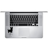 I Love My Yorkie Dog Cute Puppy Vinyl Sticker Laptop Keyboard Inside Corner iPhone Cell Decal (3.5" Wide)
