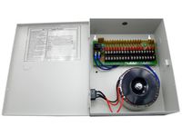 eSecure 24V AC CCTV Security Camera 18 Ch Channel, 10 Amp Power Box Unit...