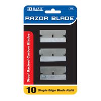BAZIC Razor Replacement Blade (10/Pack)(Case of 24)