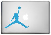 Basketball Sports Player MacBook Air Pro Decorations Sticker Decal is a Ladies Basketball Sports Player Decor Vinyl Decal. Laptop Sizes 11, 12, 13 and 15 inch. Many Colors-ICE Blue