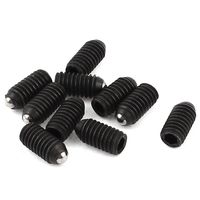 10 Pcs Rolling Ball Plunger Hex Socket Set Screw M6x10