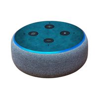 MightySkins Skin Compatible with Amazon Echo Dot (3rd Gen) - Blue Strokes | Protective, Durable, and Unique Vinyl Decal wrap Cover | Easy to Apply, Remove, and Change Styles | Made in The USA