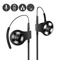 Origem HS-3 Bluetooth Headphones, Wireless Sports Earbuds with DSP Audio Algorithm, True Voice Recognition, Rotatable Ear Hook, Graphene Driver, Fast Charging, Bluetooth 5.0 and Built-in Smart Mic