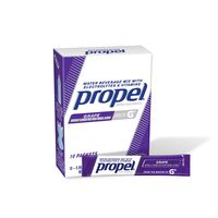 Propel Powder Packets Grape with Electrolytes, Vitamins and No Sugar (10 Count)