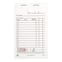 Royal White Sales Book Paper, Carbonless 2 Part Booked, Package of 10 Books