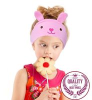 Charlxee Kids Headphones Cozy and Foldable Headphone Headband Toddler Headphones for Air Travel or Home (Pink)