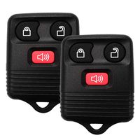 YITAMOTOR 2 Key Fob Compatible for 1998-2016 Ford F150 F250 F350 Keyless Entry Remote 3 Button Replacement for CWTWB1U331, CWTWB1U212, CWTWB1U345, GQ43VT11T