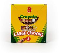 Crayola Multicultural Crayons (Pack of 8 Crayons)