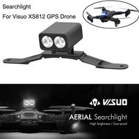 Sunshinehomely Upgrade RC VISUO XS812 LED Lamp Night Light Headlamp for XS812 Drone Accessories