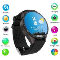 Bluetooth GPS Camera Smart Watch 1.39" IPS OLED Screen,512MB+4GB Smartwatch Support SIM Card WiFi, Call Reminder Smart Wrist Watch,Phone Watch for Android Samsung iOS iPhone Men Women Boys