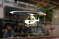 25 Centimeters Helicopter astar AS350 Eurocopter Vinyl Stickers Funny Decals Bumper Car Auto Computer Laptop Wall Window Glass Skateboard Snowboard