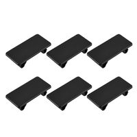 Rocker Switch Panel Cover, AutoEC Automotive Toggle Switch Hole Cover for Empty Slot, 6 pcs Hole Rocker Panel Cover Rocker Switch Bracket Filler Plug