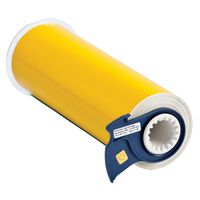 Brady 13563 PowerMark 50' Length x 10" Width, B-580 Vinyl Film, Yellow Indoor/Outdoor Tape