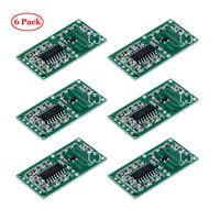 Oak-Pine 6Pcs/Set New Microwave Radar Sensor RCWL-0516 Switch Module Induction Human Board Detector Intelligent Sensor