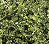 U Choose Size! Green Tea Gift Basket Shred Crinkle Paper Grass Filler Bedding (4oz Bag)