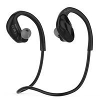 JinSun Bluetooth 4.2 Headset Ultra-Light Wireless Sport MP3 Headphones with MIC and Volume Control, Built-in 8GB Memory, Sweatproof Running Stereo Earphones for Bluetooth Devices