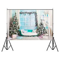 Sexy_Forever Christmas Backdrops Photography 7x5ft Grade AAAAA Background Christmas Fireplace Photo Backdrops Customized Photo Studio Props