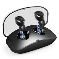 Wireless Earbuds, Bluetooth Headphones Stereo Earphone Cordless Sport Headsets Compatible with Microphone & Charging Case for Apple iPhone 8 X 7 7 Plus 6S 6S Plus