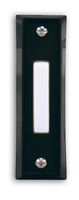 Heath Zenith SL-664-02 Wired Push Button, Black Finish with White Center Button