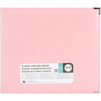 We R Memory Keepers 0633356609193 Classic Album Album & Sleeve-12 x 12-Ring-Pretty Pink, 12" x 12"