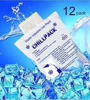 Water Injection Ice Gel Pack - Reusable 12 Pack (12)