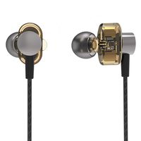 PHB in Ear Headphones Wired Earbuds with Mic Stereo Sweatproof Powerbeats High Definition Bass Headset Noise Cancelling Gaming Plugs, for Mobile Games Sports Gym Outdoor and Noisy Environment