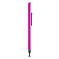 Precision Disc Stylus Styli with Pen Clip Cap for iPad, iPhone, iPad Air, iPad Mini, Samsung Galaxy and Other Touch Screen Devices - Rose