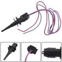 Paddsun Ambient Air Temperature Sensor w/Connector Wires For BMW Replaces 65816905133 65816905050