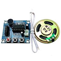 ARCELI ISD1820 Sound Voice Recording Playback Module Mic Audio + Loudspeaker