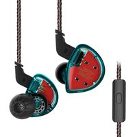 KZ ES4 Hybrid HiFi Bassy In-ear Headphones/Earphones/Earbuds (Blue with Mic)