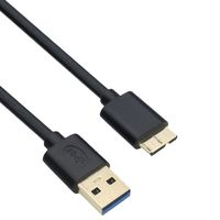 LANXI High-Speed USB3.0 Mobile Hard Disk Data Cable Micro b usb3.0 to microb USB 3.0 Data Cable