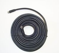 Black Point Products BV-085 50-Foot RG-6 H.D. Coax with Fittings, Black