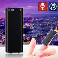 Digital Voice Activated Recorder, 8GB Sound Audio Recorder USB Rechargeable Dictaphone MP3 Player Recording Device for Lectures Meeting