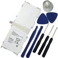 Ding New EB-BT530FBE Replacement Batter Compatible with Samsung Galaxy Tab4 10.1 T530 T531 T535 EB-BT530FBC EB-BT530FBE AA1F416GS/7-B EB-BT530FBU - 3.8V 6800mAh with Tools