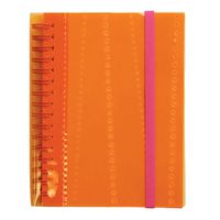 Letts Live Edge Academic Week to View Planner, July 2015 to July 2016, Multilingual, Orange, 8-1/4-Inch by 5-7/8-Inch (C030078-2016) Pink