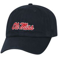 Top of the World Mississippi Old Miss Rebels Men's Hat Icon, Navy, Adjustable