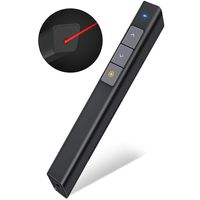 ESYWEN Wireless Presenter Remote RF 2.4GHZ Presentation Remote USB Control Power Point Clicker