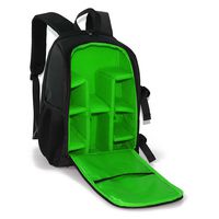 Matoger DSLR SLR Camera Bag Waterproof Backpack Padded Backpack (Green)