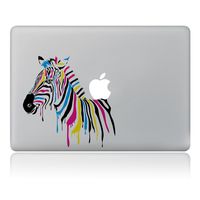 Kiseki MacBook Sticker Watercolor Zebra Laptop Notebook Decal Skins Stickers Fit for MacBook Air Pro Retina 13"/Hp/Lenovo/Dell/Compaq/Asus/Acer/Samsung/Surface Book(13")