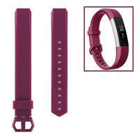 Usitek Fitbit Alta HR Bands, Classic Accessory Alta HR and Alta Band Replacement Wristband Strap with Secure Metal Buckle for Fitbit Alta HR/Fitbit Alta (Fuchsia, Small)