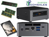 Intel NUC NUC7i7BNH Mini PC (Kaby Lake) i7-7567U 1TB M.2 SSD, 1TB Hard Drive 16GB RAM, Assembled and Tested