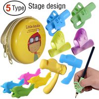 Pencil Grips, Tanbt Pencil Grips for Kids Handwriting Preschool Writing Aid Grip Training Finger Grip for Pencil Kids Toddler Beginners Kindergarten Writing Posture Correction Tools