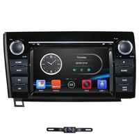 hizpo 7 Inch Touch Screen Car Stereo DVD Player in Dash GPS Navigation for 2007-2013 Toyota Tundra/ 2008-2014 Toyota Sequoia Support Bluetooth/RDS/SWC/Mirrorlink