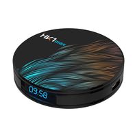 Difcuy HK1 Max Android 9.0 TV Box,4K Ultra HD Dual WiFi 2.4Ghz/5Ghz RK3328 4GB DDR3 64GB EMMC Quad-Core 64Bits Set Top Box Smart Media Player,US Plug^ 2+16g